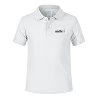 Thumbnail for The Embraer ERJ-175 Designed Children Polo T-Shirts