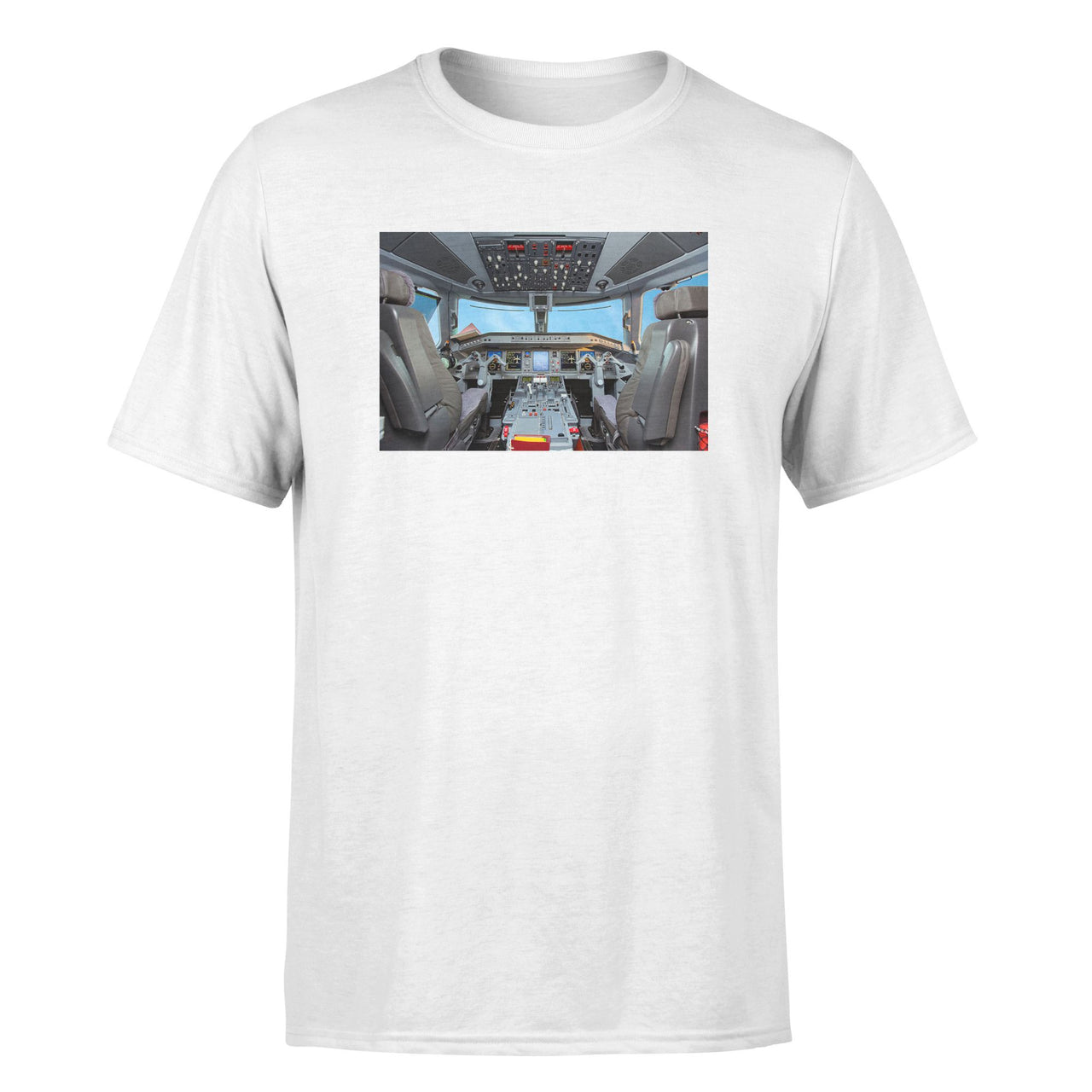 Embraer E190 Cockpit Designed T-Shirts