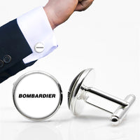 Thumbnail for Bombardier & Text Designed Cuff Links