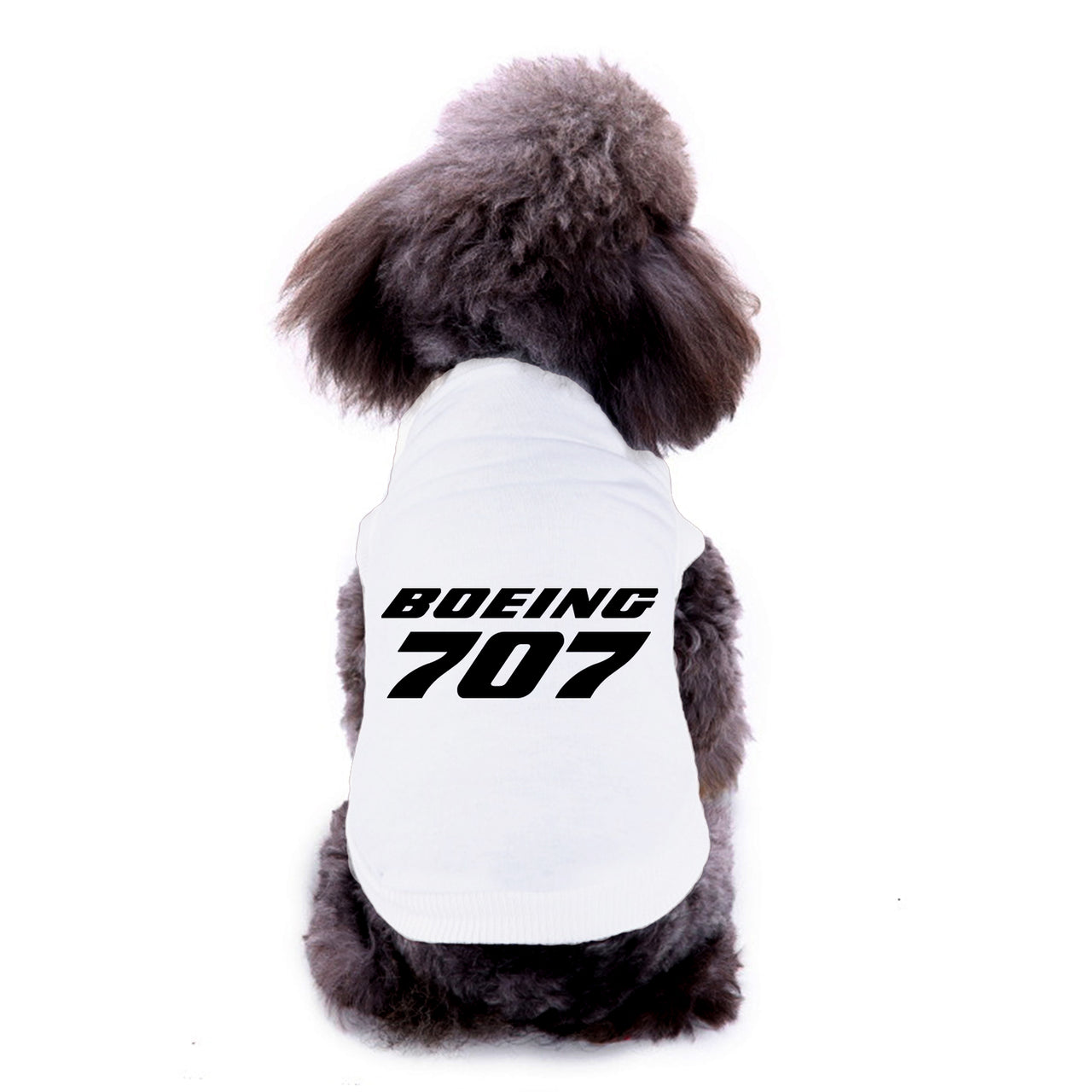 Boeing 707 & Text Designed Dog Pet Vests