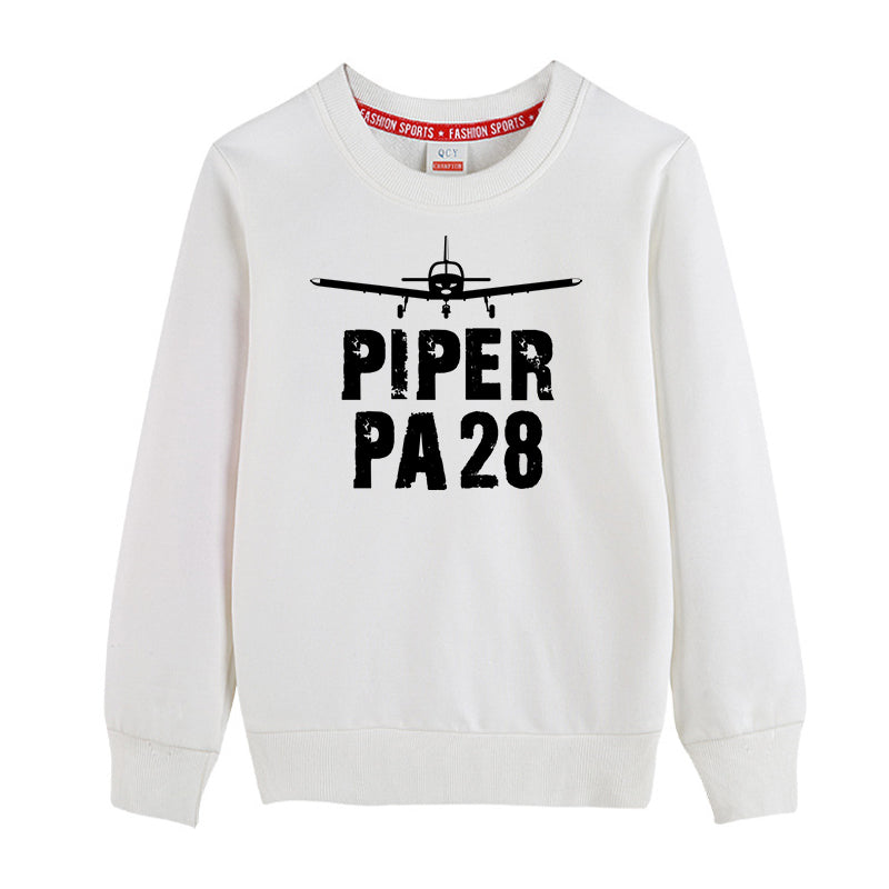 Piper PA28 & Plane Designed "CHILDREN" Sweatshirts