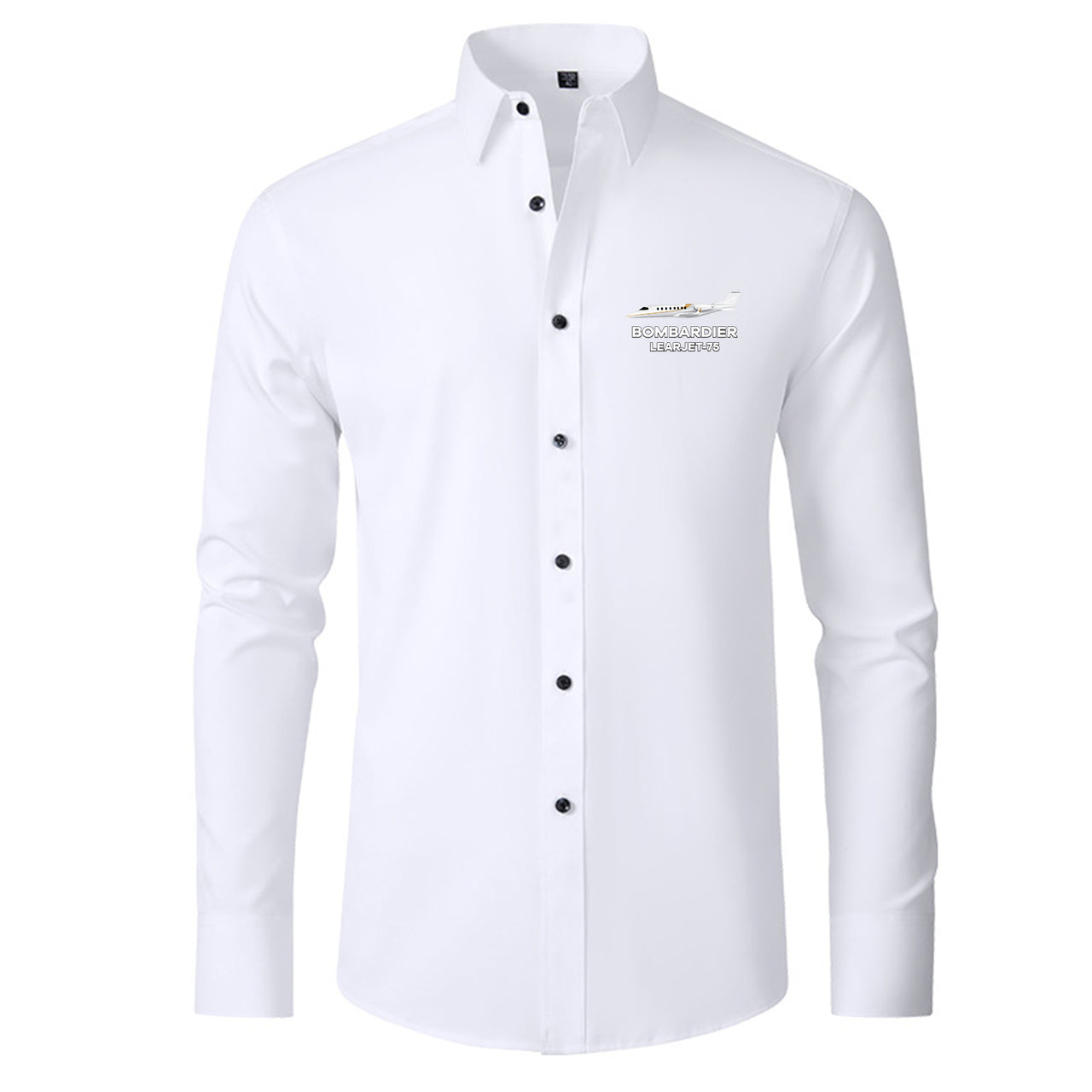 The Bombardier Learjet 75 Designed Long Sleeve Shirts