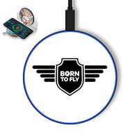 Thumbnail for Born To Fly & Badge Designed Wireless Chargers