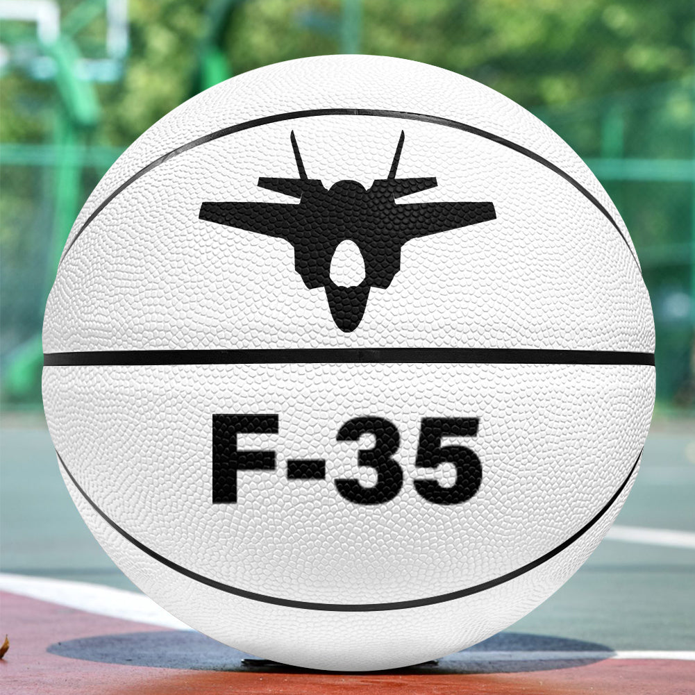 Lockheed Martin F-35 Lightning II Silhouette Designed Basketball