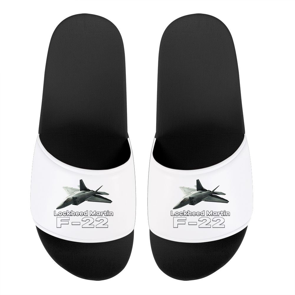 The Lockheed Martin F22 Designed Sport Slippers