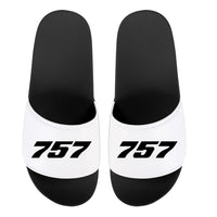 Thumbnail for 757 Flat Text Designed Sport Slippers