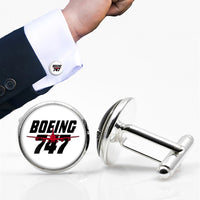 Thumbnail for Amazing Boeing 747 Designed Cuff Links