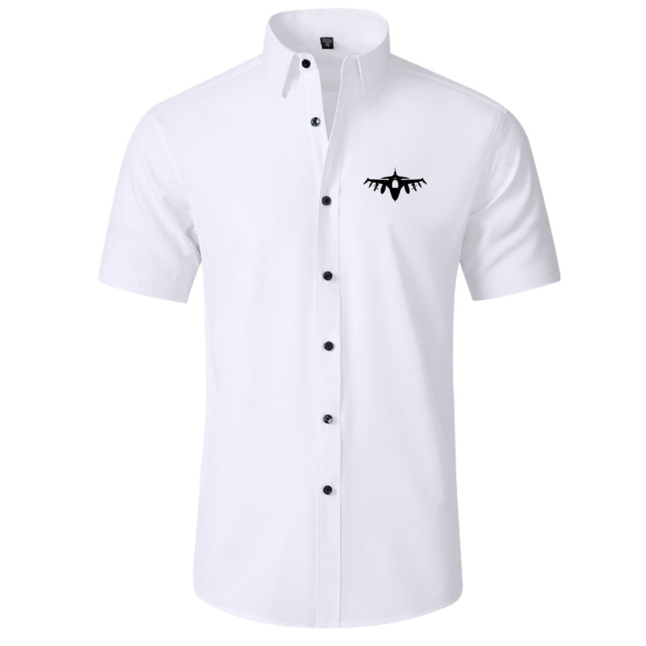 Fighting Falcon F16 Silhouette Designed Short Sleeve Shirts