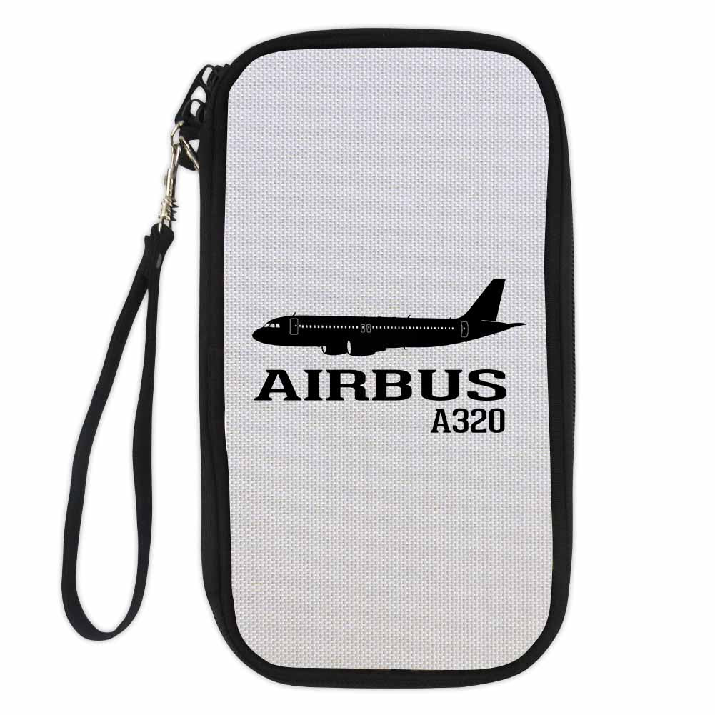 Airbus A320 Printed Designed Travel Cases & Wallets