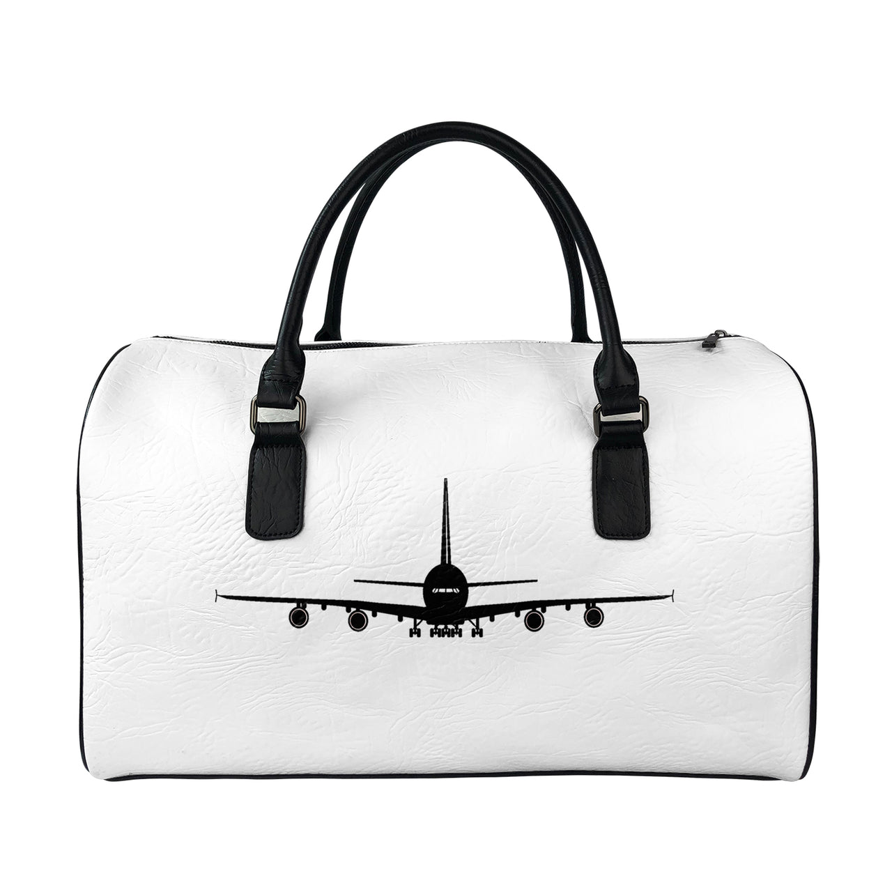 Airbus A380 Silhouette Designed Leather Travel Bag