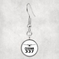 Thumbnail for Cessna 337 & Plane Designed Earrings