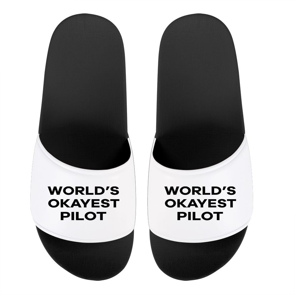 World's Okayest Pilot Designed Sport Slippers