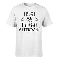 Thumbnail for Trust Me I'm a Flight Attendant Designed T-Shirts