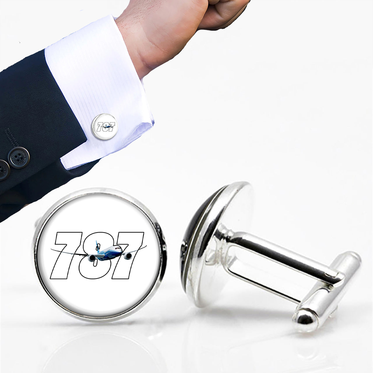 Super Boeing 787 Designed Cuff Links