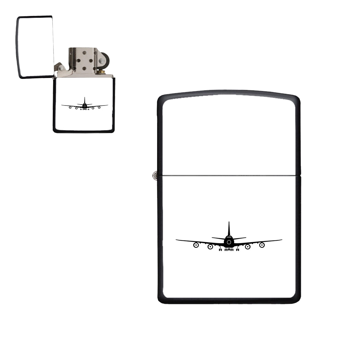 Boeing 747 Silhouette Designed Metal Lighters