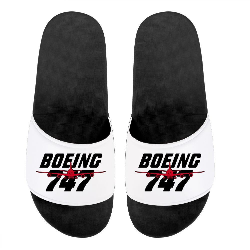 Amazing Boeing 747 Designed Sport Slippers