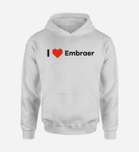 Thumbnail for I Love Embraer Designed Hoodies