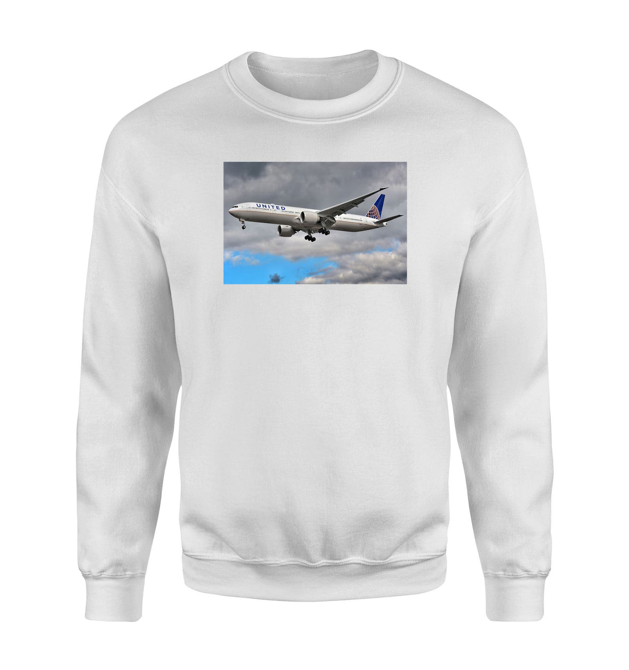 United Airways Boeing 777 Designed Sweatshirts