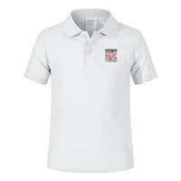 Thumbnail for Airline Pilot Label Designed Children Polo T-Shirts