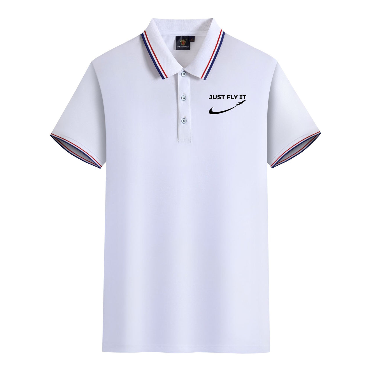 Just Fly It 2 Designed Stylish Polo T-Shirts