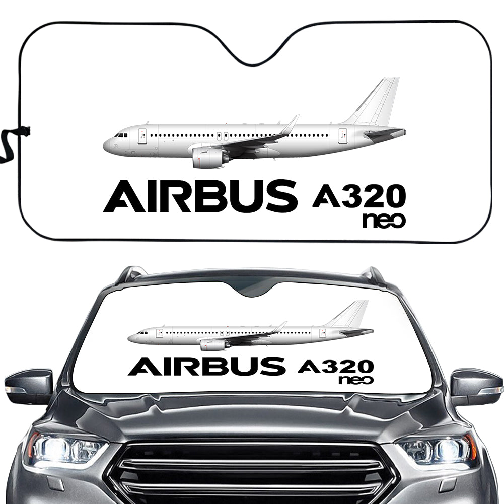 The Airbus A320Neo Designed Car Sun Shade