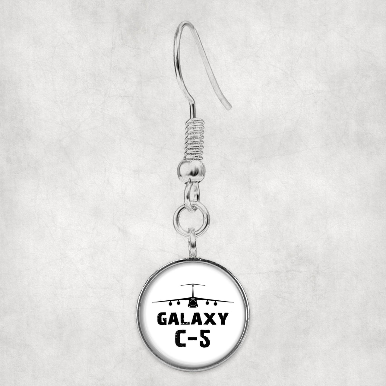 Galaxy C-5 & Plane Designed Earrings