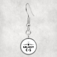 Thumbnail for Galaxy C-5 & Plane Designed Earrings