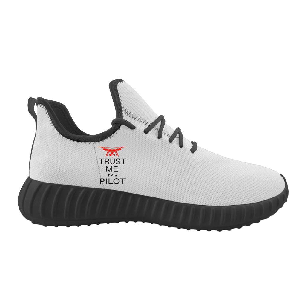 Trust Me I'm a Pilot (Drone) Designed Sport Sneakers & Shoes (MEN)