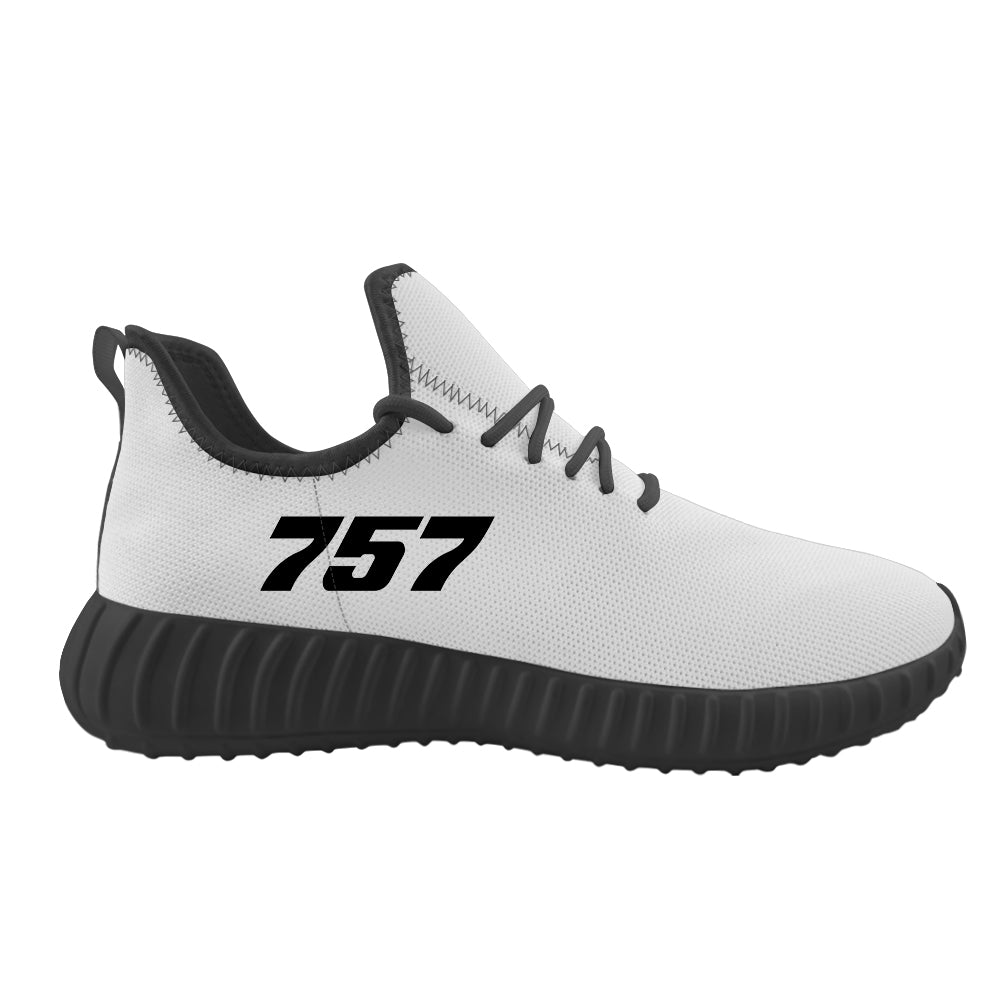 757 Flat Text Designed Sport Sneakers & Shoes (WOMEN)