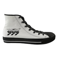 Thumbnail for The Boeing 777 Designed Long Canvas Shoes (Men)