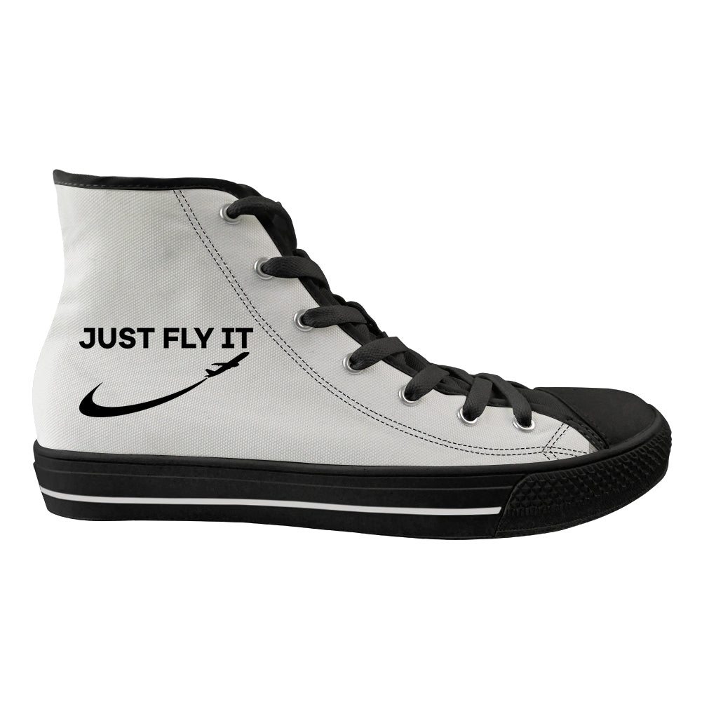 Just Fly It 2 Designed Long Canvas Shoes (Men)