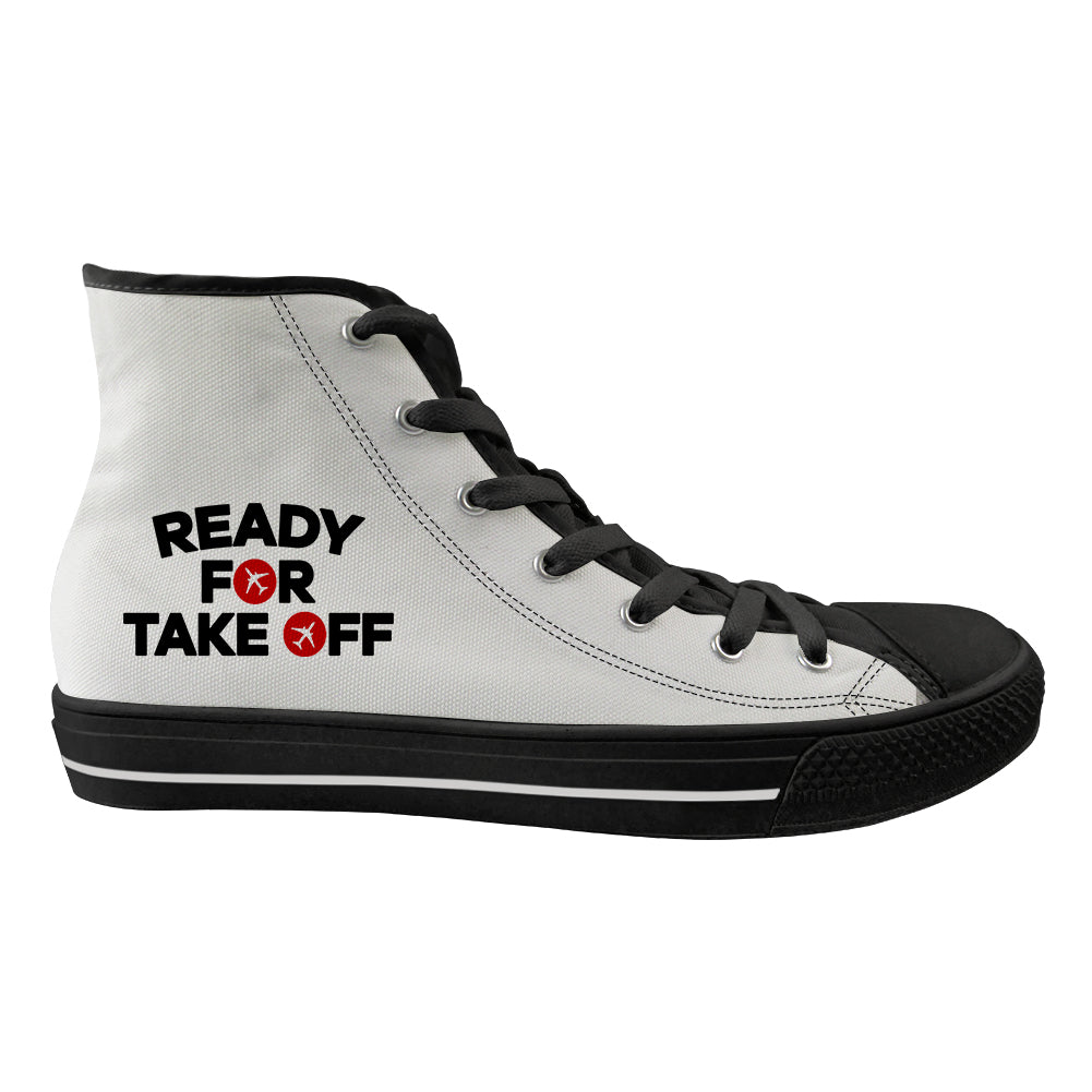 Ready For Takeoff Designed Long Canvas Shoes (Men)