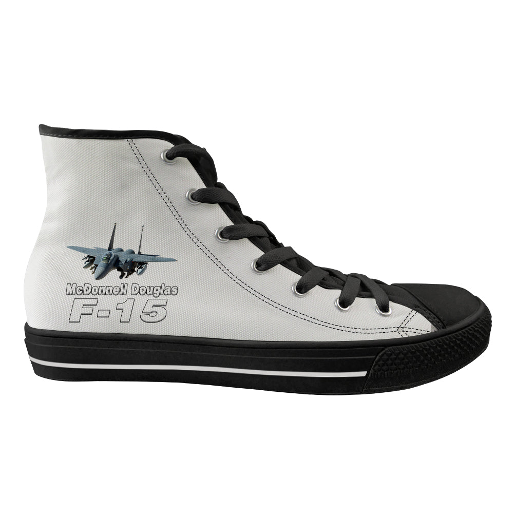 The McDonnell Douglas F15 Designed Long Canvas Shoes (Men)