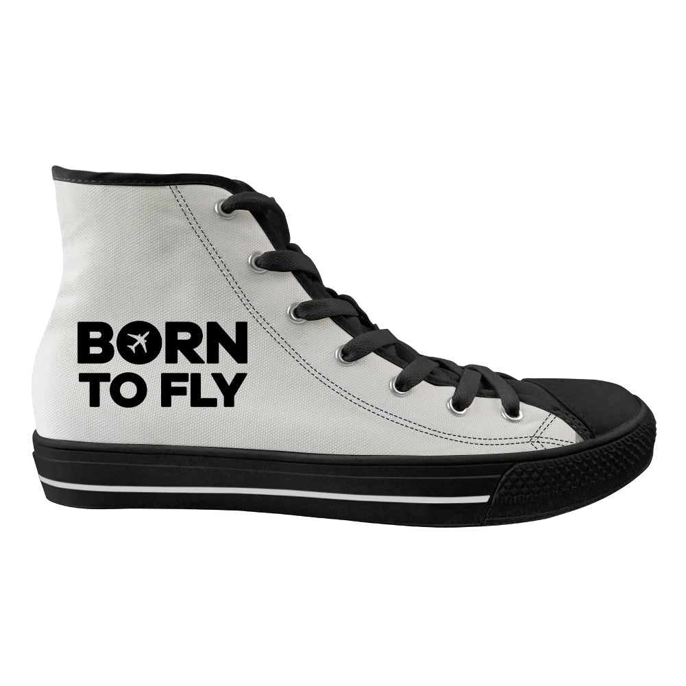 Born To Fly Special Designed Long Canvas Shoes (Men)