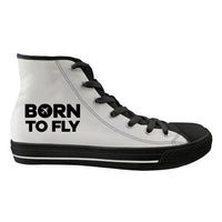 Thumbnail for Born To Fly Special Designed Long Canvas Shoes (Men)