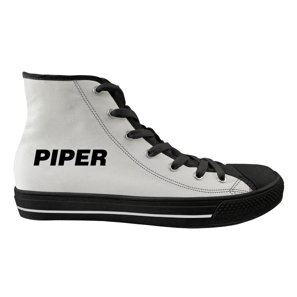 Piper & Text Designed Long Canvas Shoes (Women)