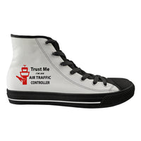 Thumbnail for Trust Me I'm an Air Traffic Controller Designed Long Canvas Shoes (Men)