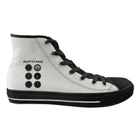 Thumbnail for Pilot's 6 Pack Designed Long Canvas Shoes (Men)