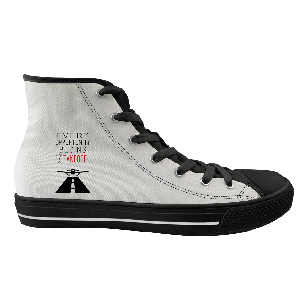 Every Opportunity Designed Long Canvas Shoes (Men)