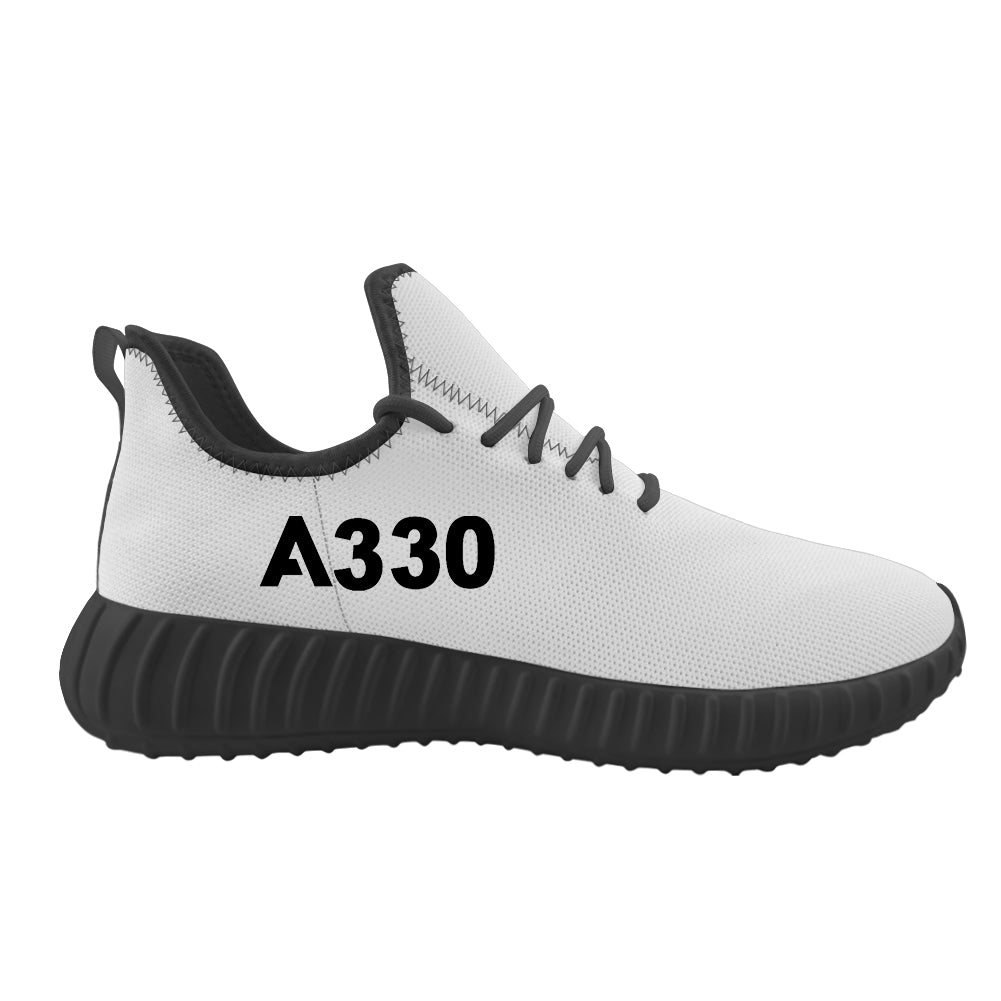 A330 Flat Text Designed Sport Sneakers & Shoes (WOMEN)