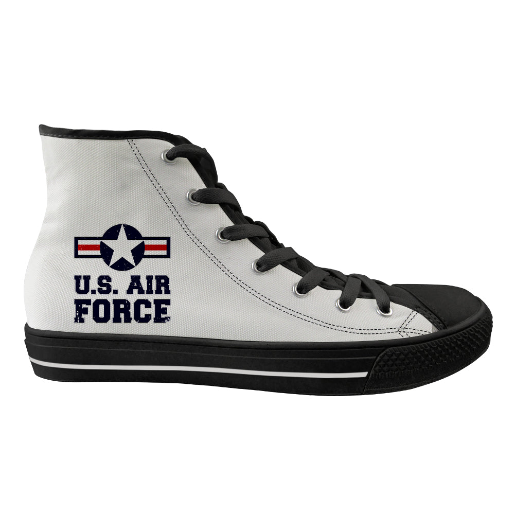 US Air Force Designed Long Canvas Shoes (Men)
