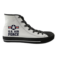 Thumbnail for US Air Force Designed Long Canvas Shoes (Men)