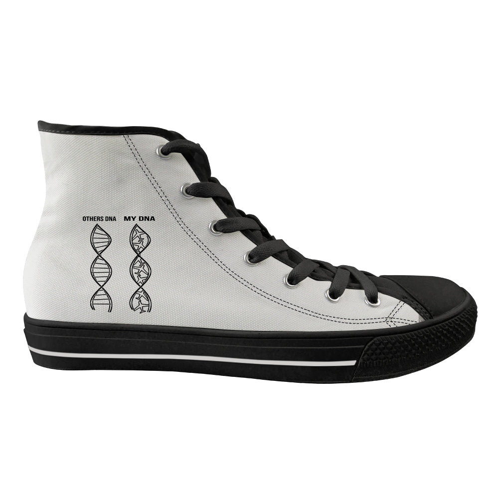 Aviation DNA Designed Long Canvas Shoes (Men)