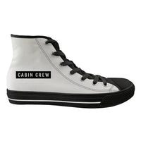 Thumbnail for Cabin Crew Text Designed Long Canvas Shoes (Men)