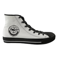 Thumbnail for Aviation Lovers Designed Long Canvas Shoes (Men)