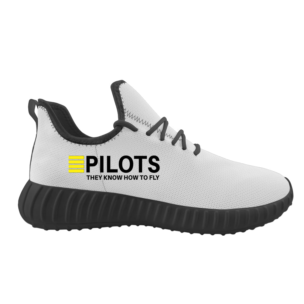 Pilots They Know How To Fly Designed Sport Sneakers & Shoes (MEN)