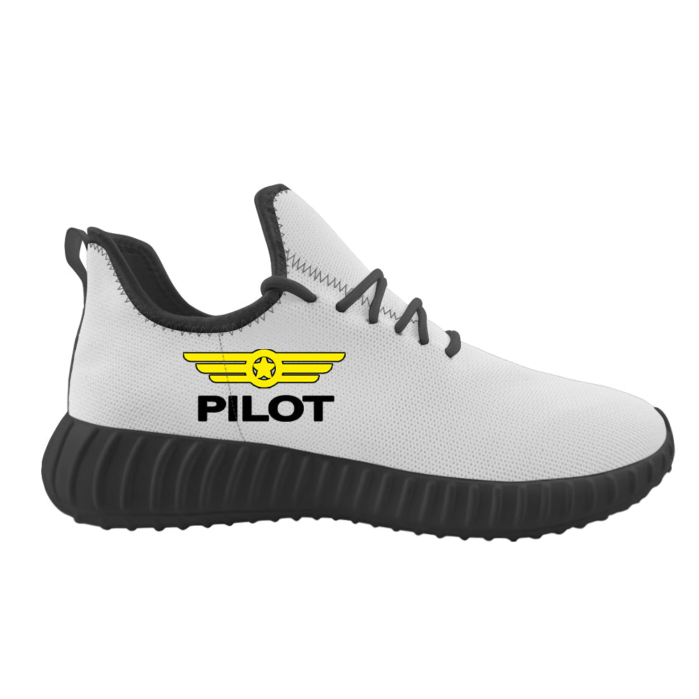 Pilot & Badge Designed Sport Sneakers & Shoes (MEN)