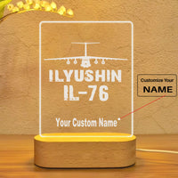 Thumbnail for ILyushin IL-76 & Plane Designed Night Lamp