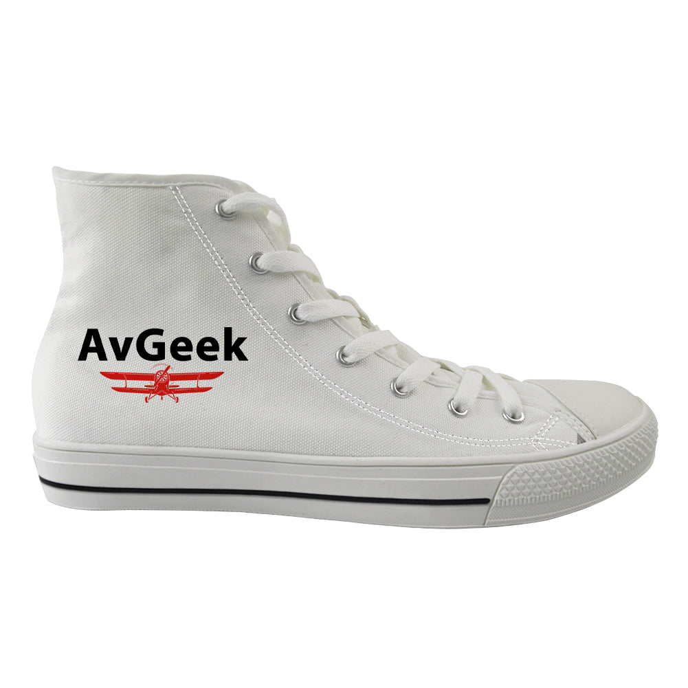 Avgeek Designed Long Canvas Shoes (Men)