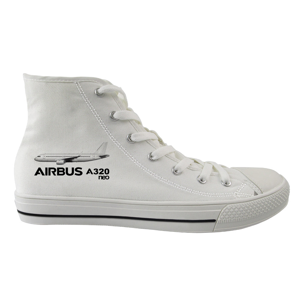 The Airbus A320Neo Designed Long Canvas Shoes (Men)